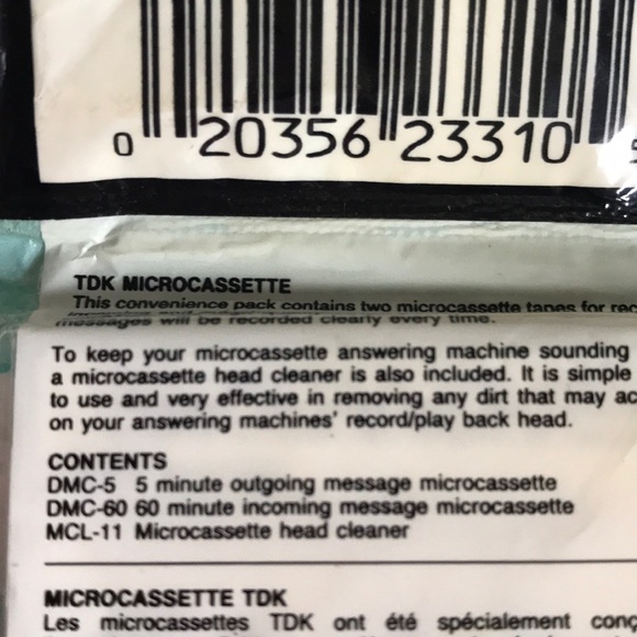 Vintage Telephone Microcassette Pack - Picture 7 of 7